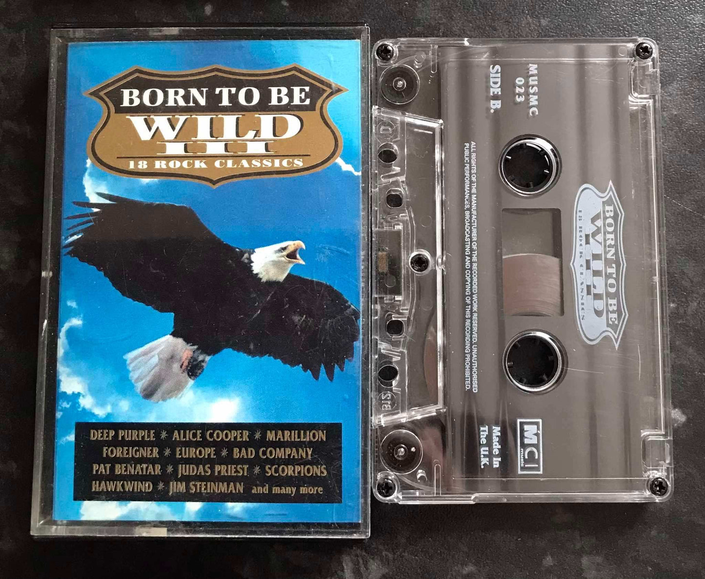 Born To Be Wild III, MUSMC 023, MCI, Vintage Cassette Magretro