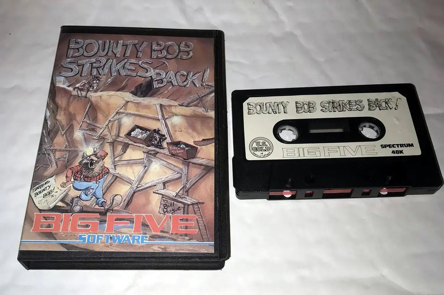 Bounty Bob Strikes Back, ZX Spectrum by US Gold, WORKING Magretro