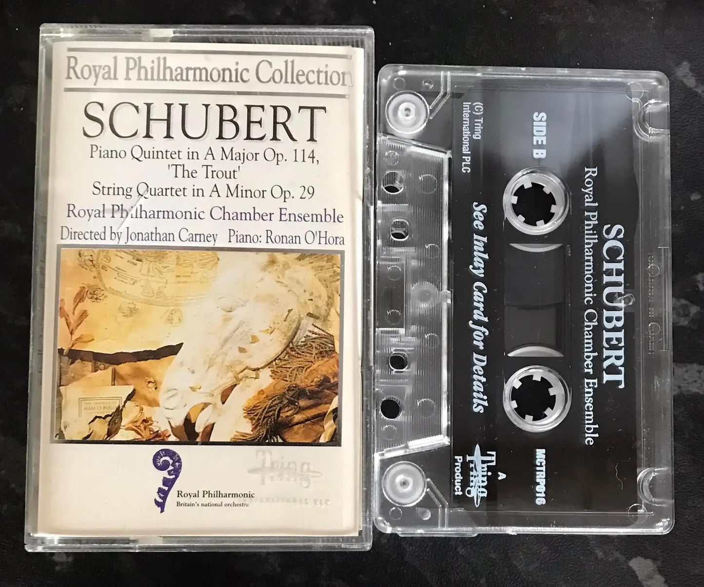Schubert, Piano Quntet, The Trout, Royal Philharmonic, Tring MCTRP 016 Magretro