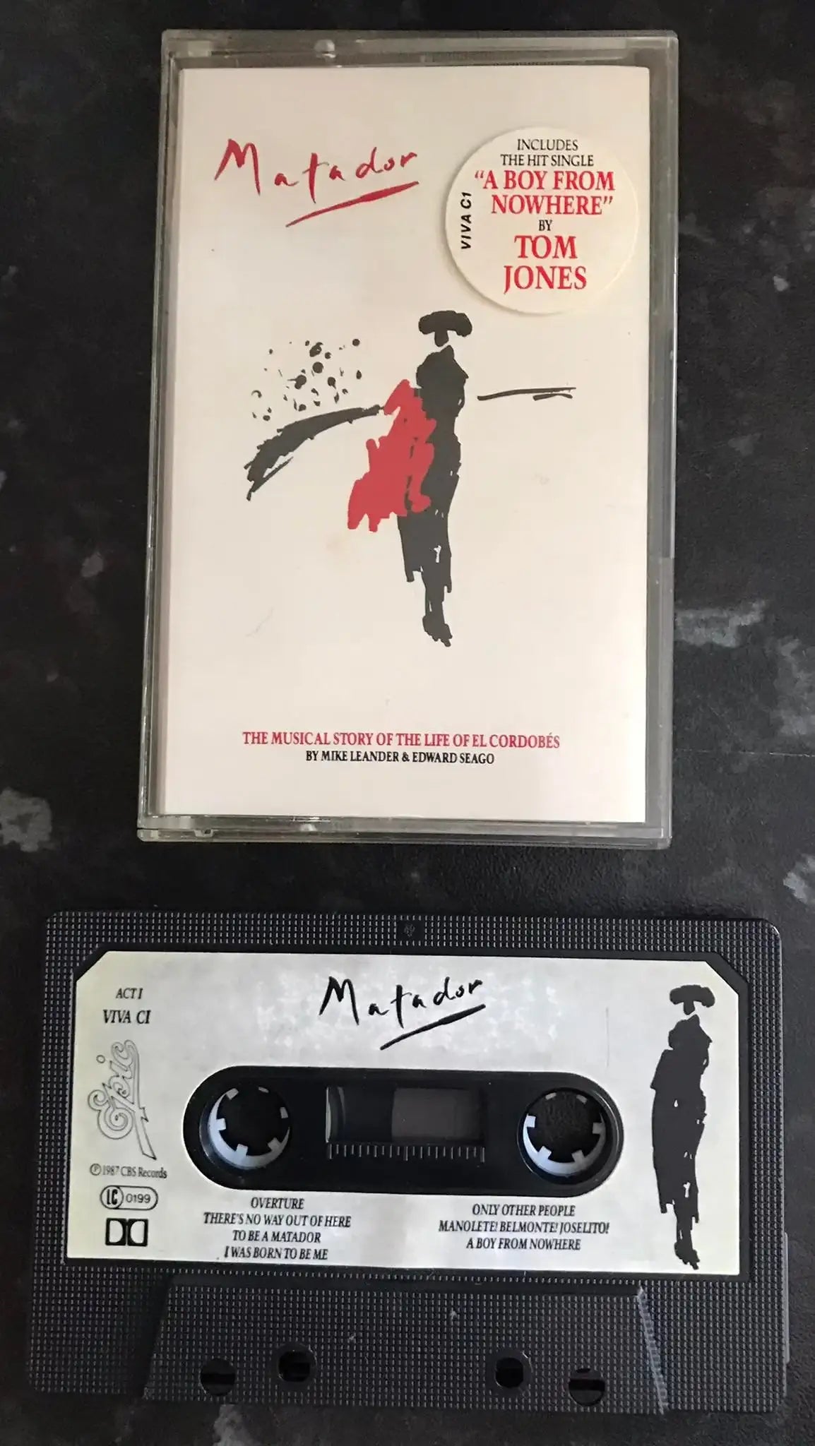 Matador, Musical Story of the Life of El Cordobes, Epic, VIVA CI Magretro