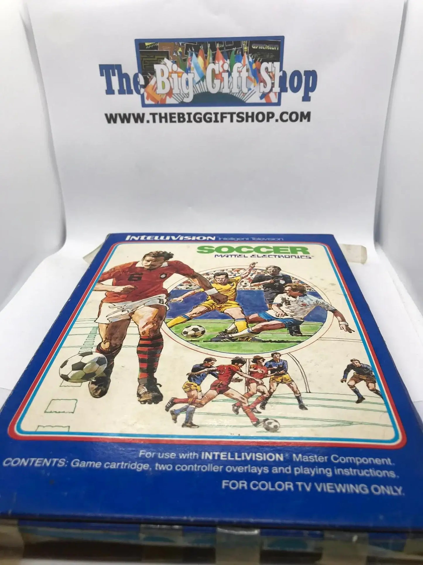 Soccer, Intellivision, Released by Mattel Magretro