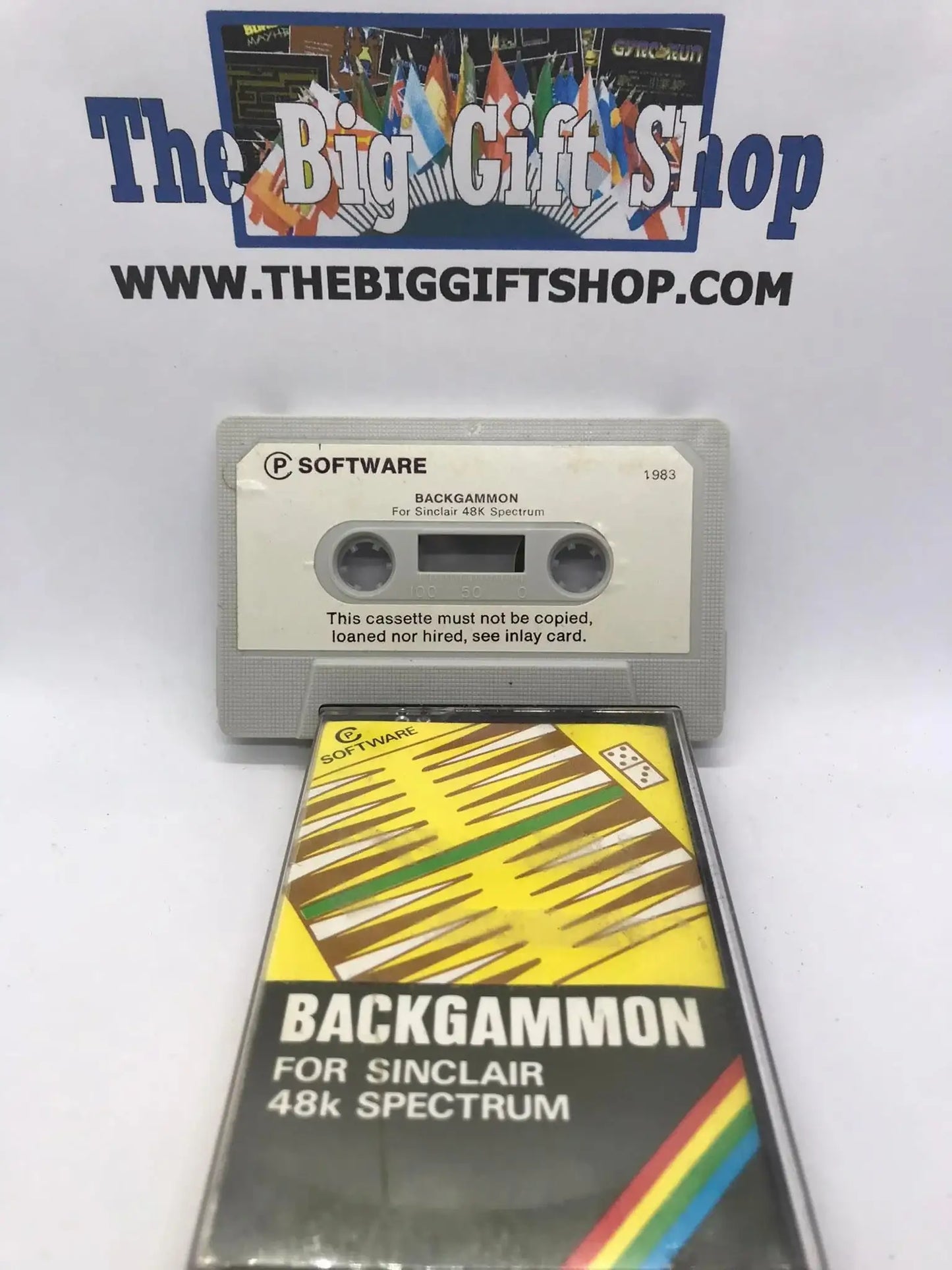 Backgammon (CP Software) (Tested Working), ZX Spectrum Magretro