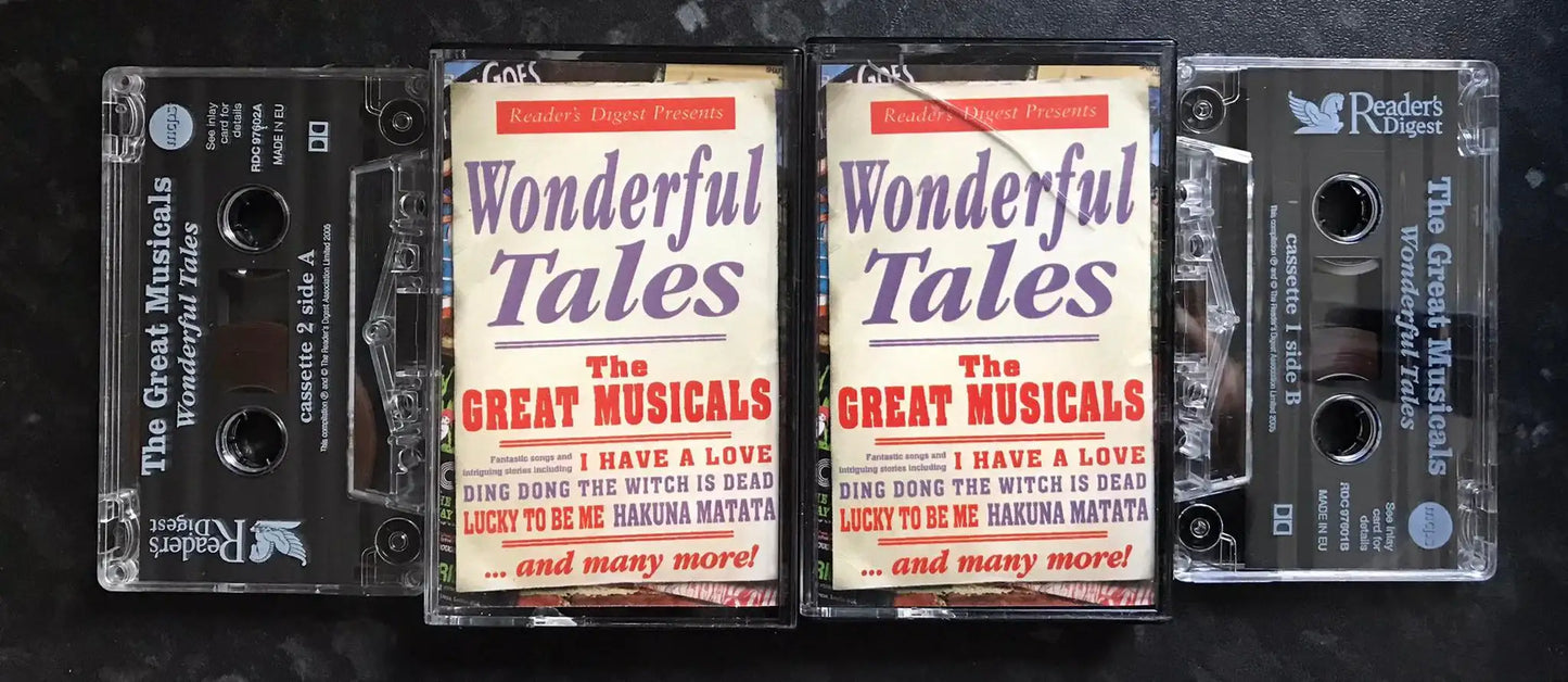 Wonderful Tales, The Great Musicals Twin Album, rdc 97601, 97602 Magretro