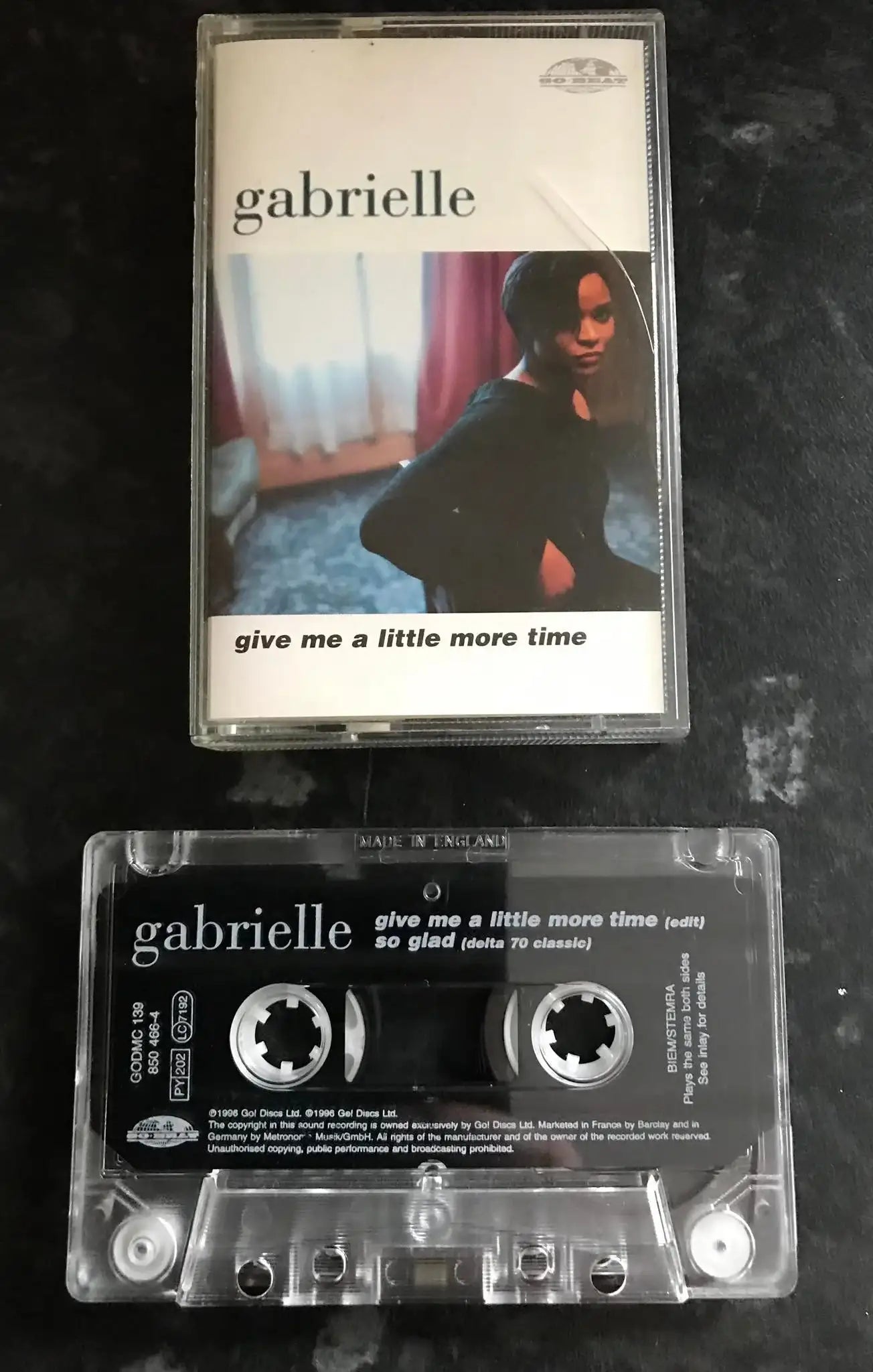 Gabrielle, Give Me A Little More Time Single, Go! Beat, GODMC 139 Magretro