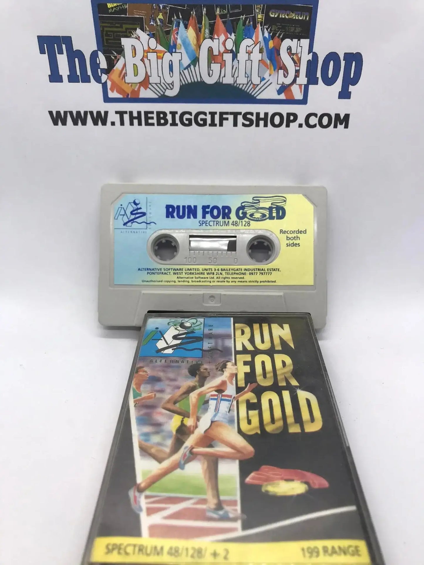Run For Gold (Alternative) , ZX Spectrum, Alternative Software Magretro