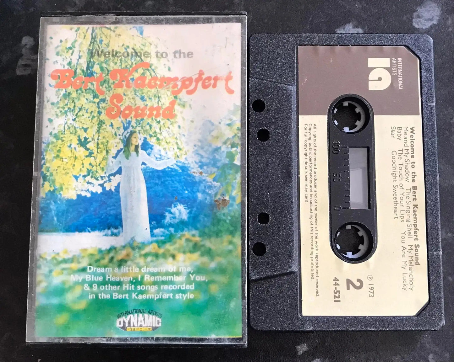 Welcome to the Bert Kaempfert Sound Album, 44-521, Dinamic, Vintage Cassette Magretro