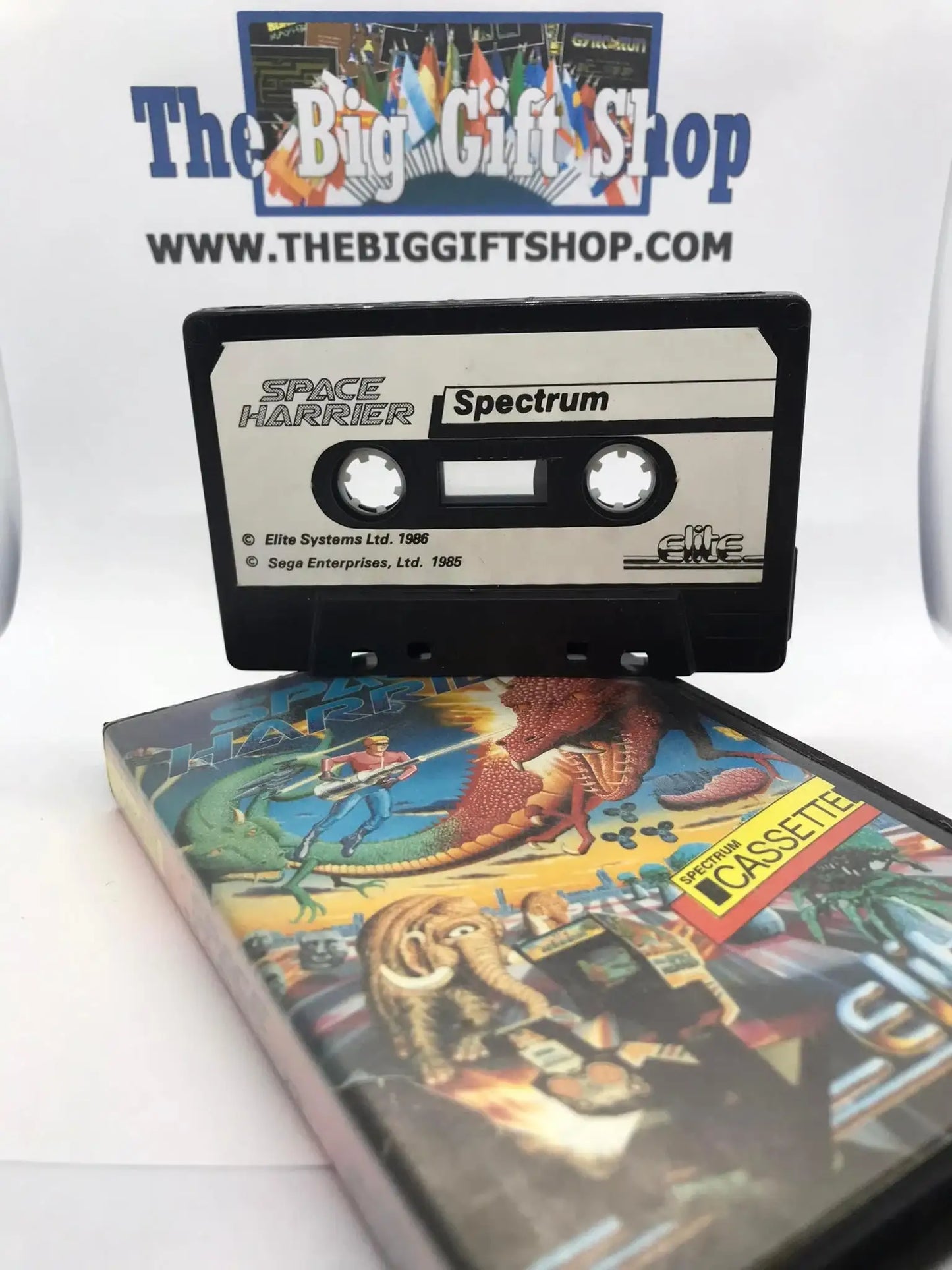 Space Harrier (Tested Working), ZX Spectrum, Released by Elite Systems Ltd Magretro