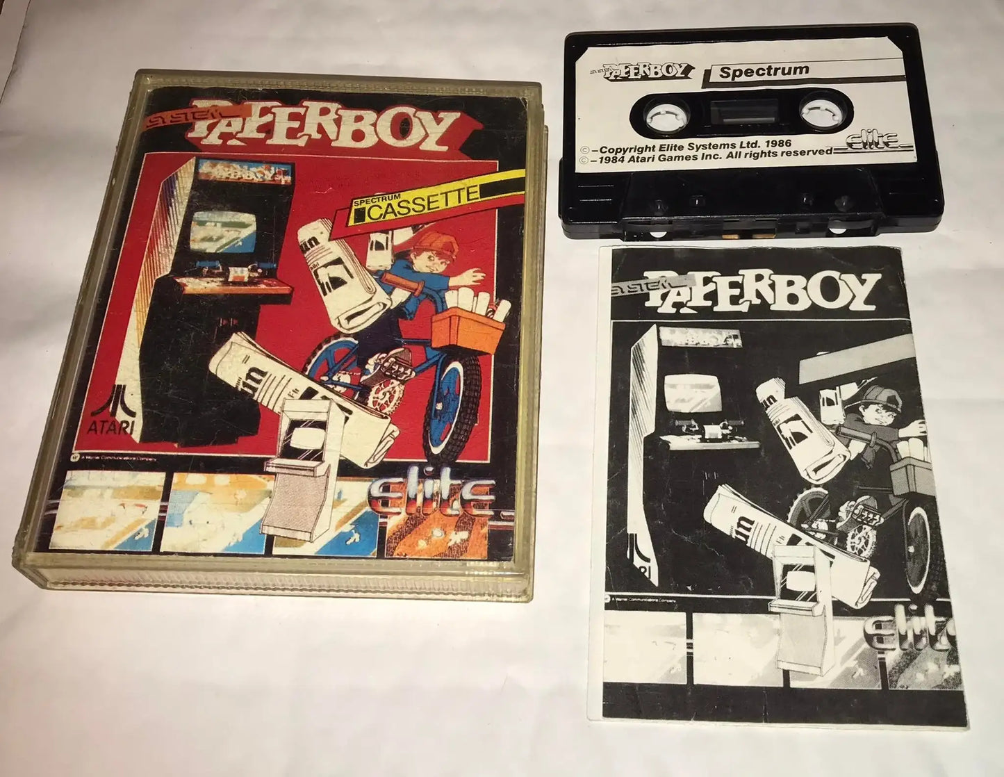 Paperboy, ZX Spectrum, by Elite, Working Magretro