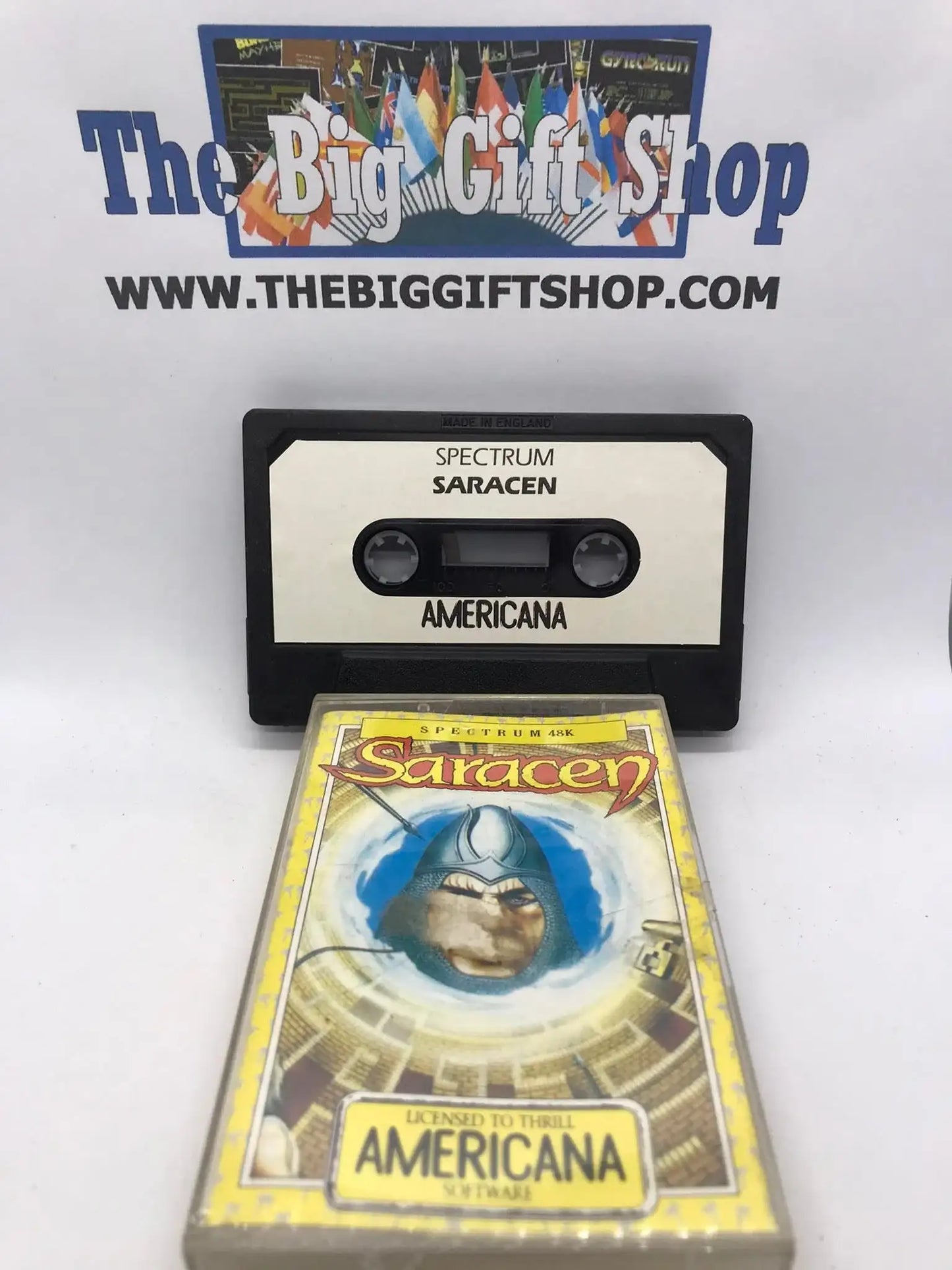 Saracen (Americana) (Tested Working), ZX Spectrum, Americana Software Magretro