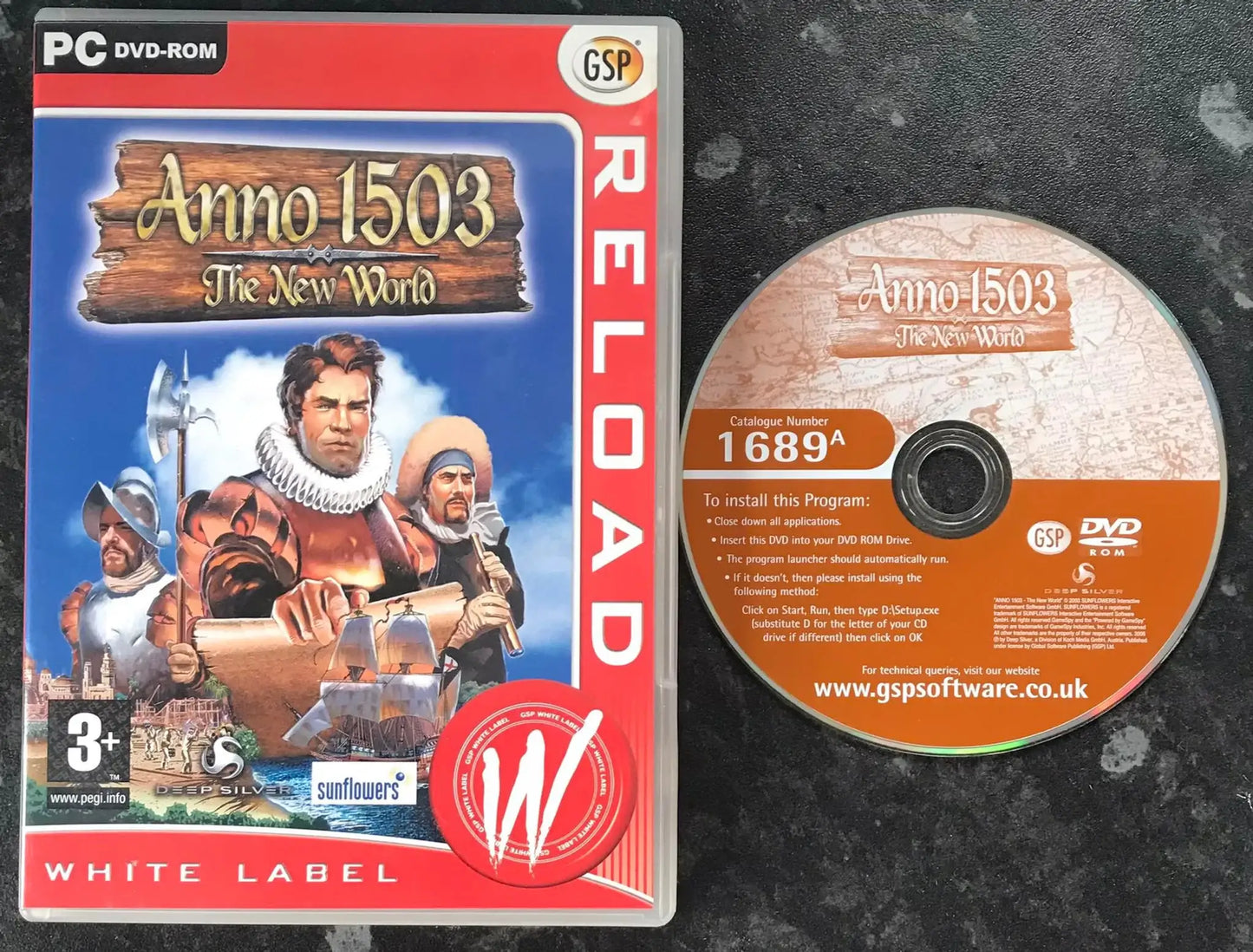 Anno 1503, The New World, UK, Pal, PC Game Magretro