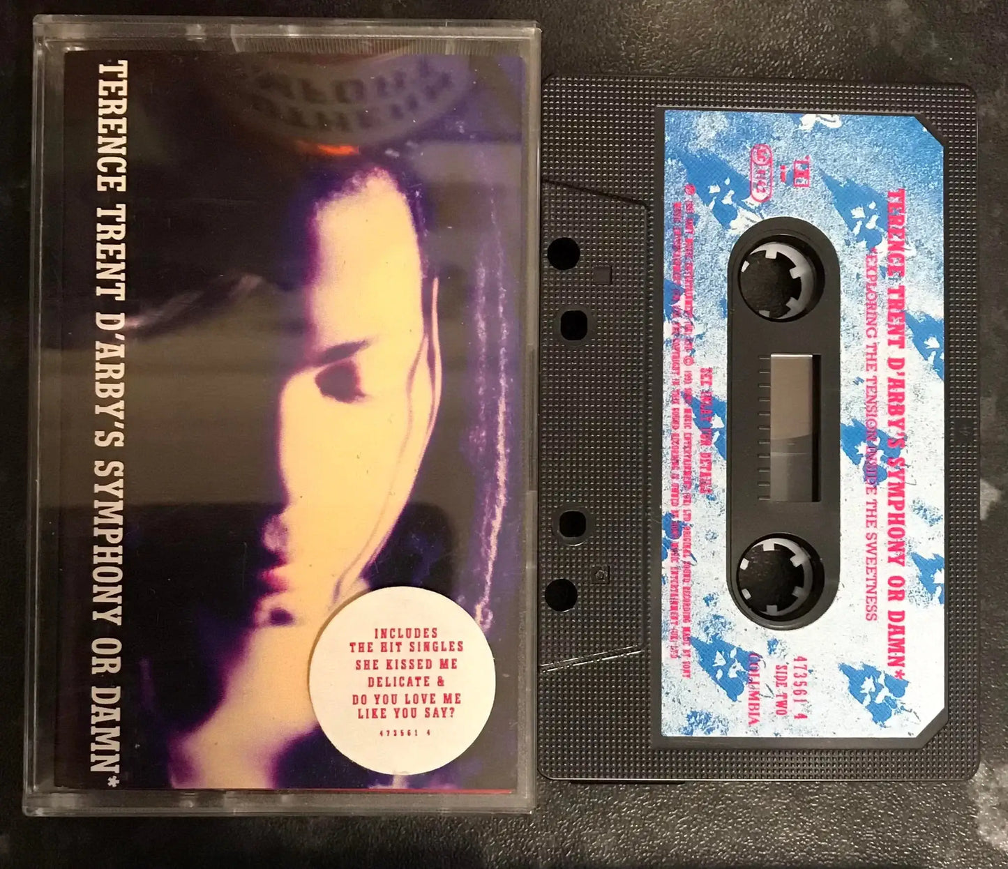 Terence Trent D'Arby, Symphony Or Damn, Columbia, 473561 4, Vintage Cassette Magretro