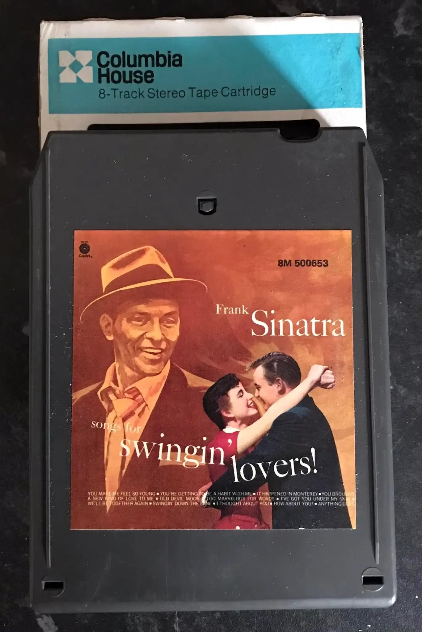 8 Track Stereo, Frank Sinatra, Songs For Swingin' Lovers!, Vintage Cassette Magretro
