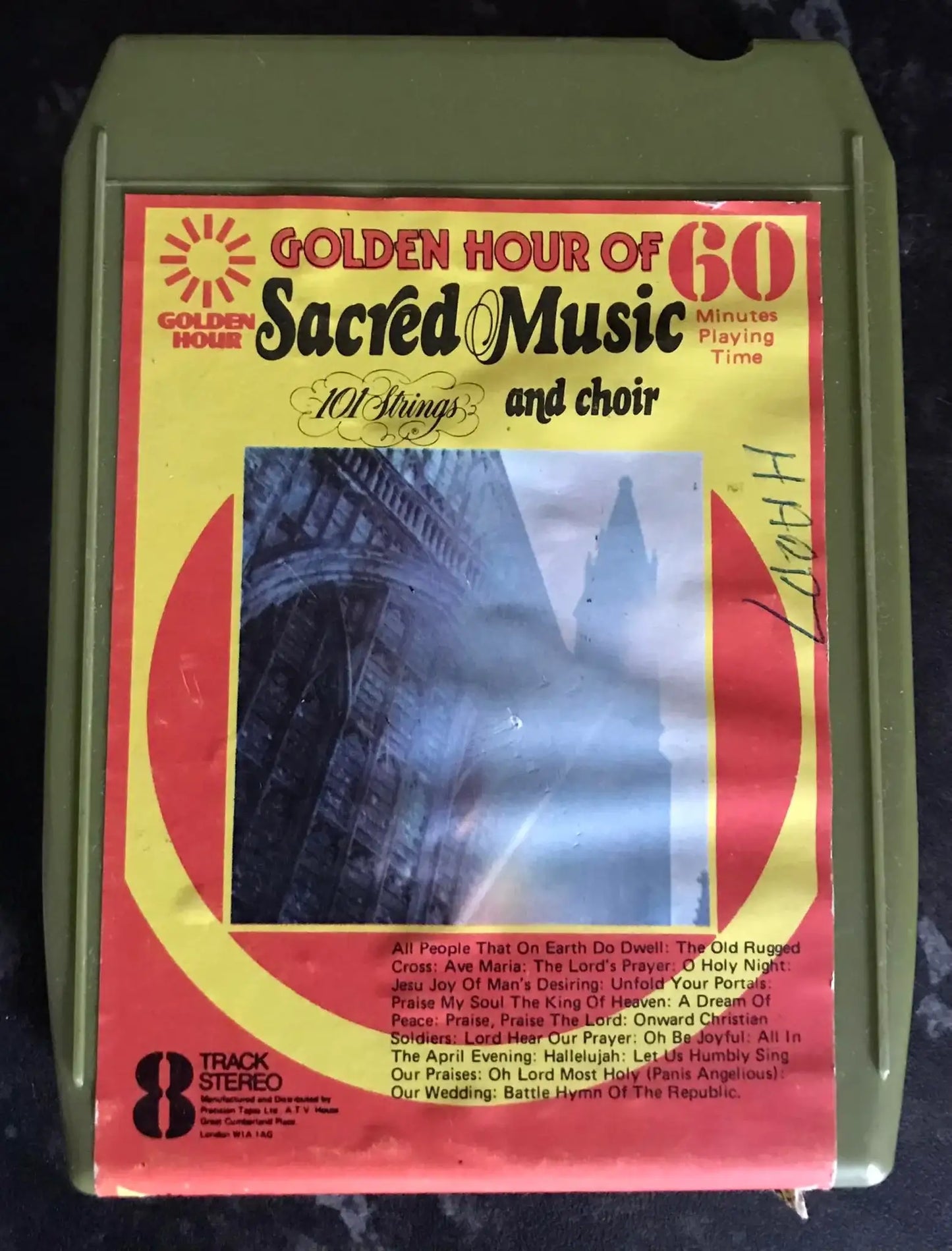 Golden Hour of Sacred Music, 8 TRACK Vintage Cassette Magretro