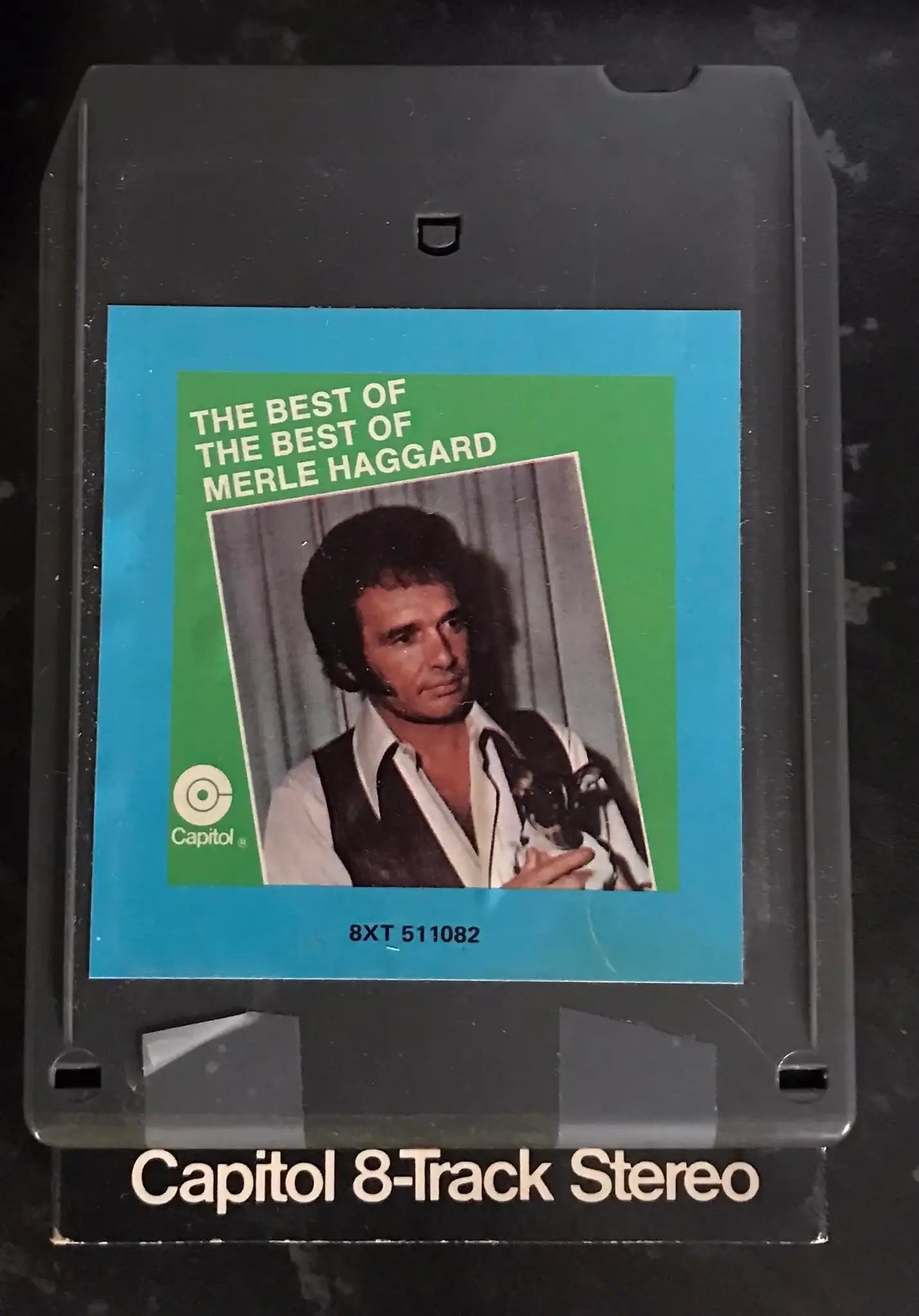 8 Track Stereo, The Best of The Best of Merle Haggard, Vintage Cassette Magretro
