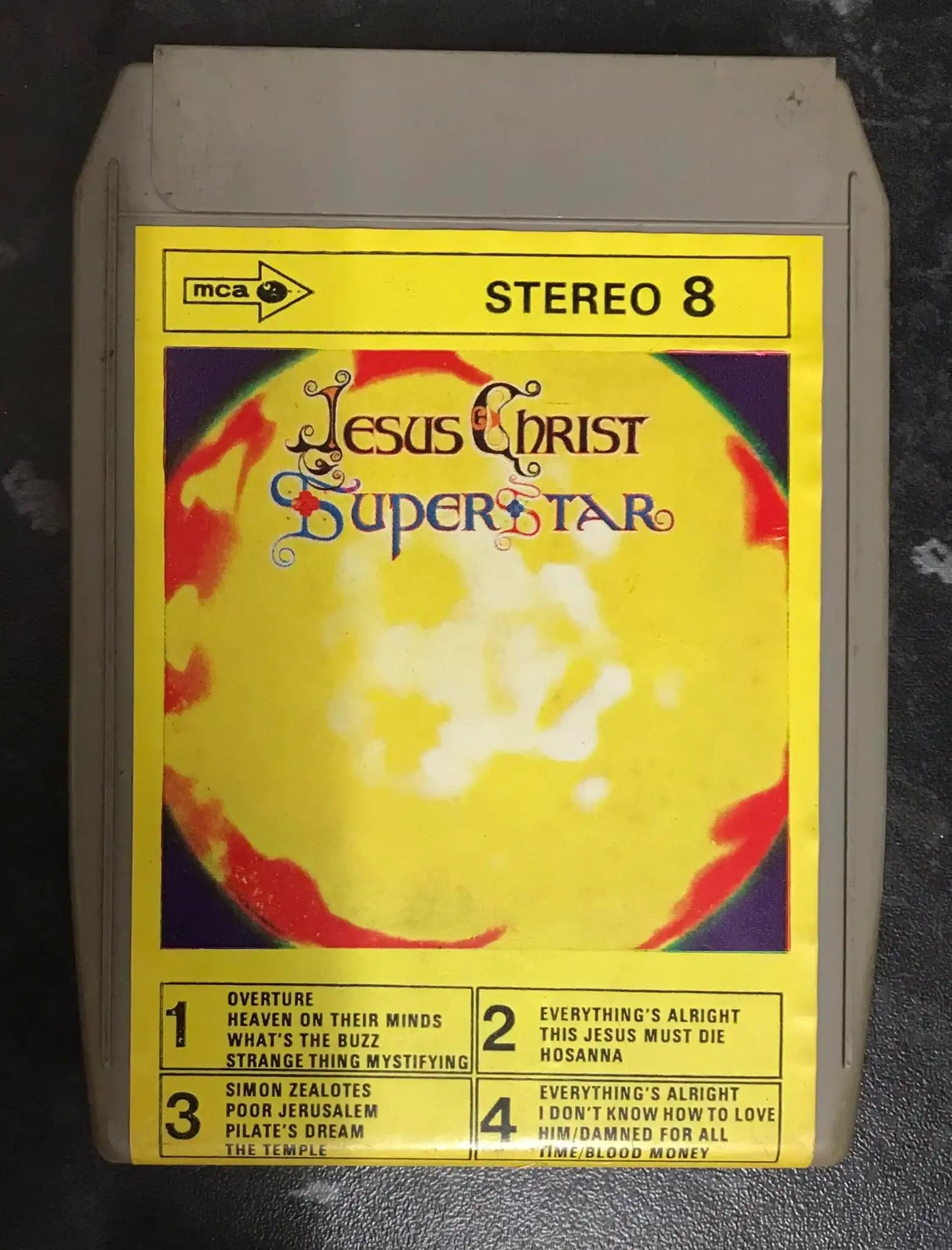 8 TRACK Stereo, Jesus Christ Superstar, Vintage Cassette Magretro