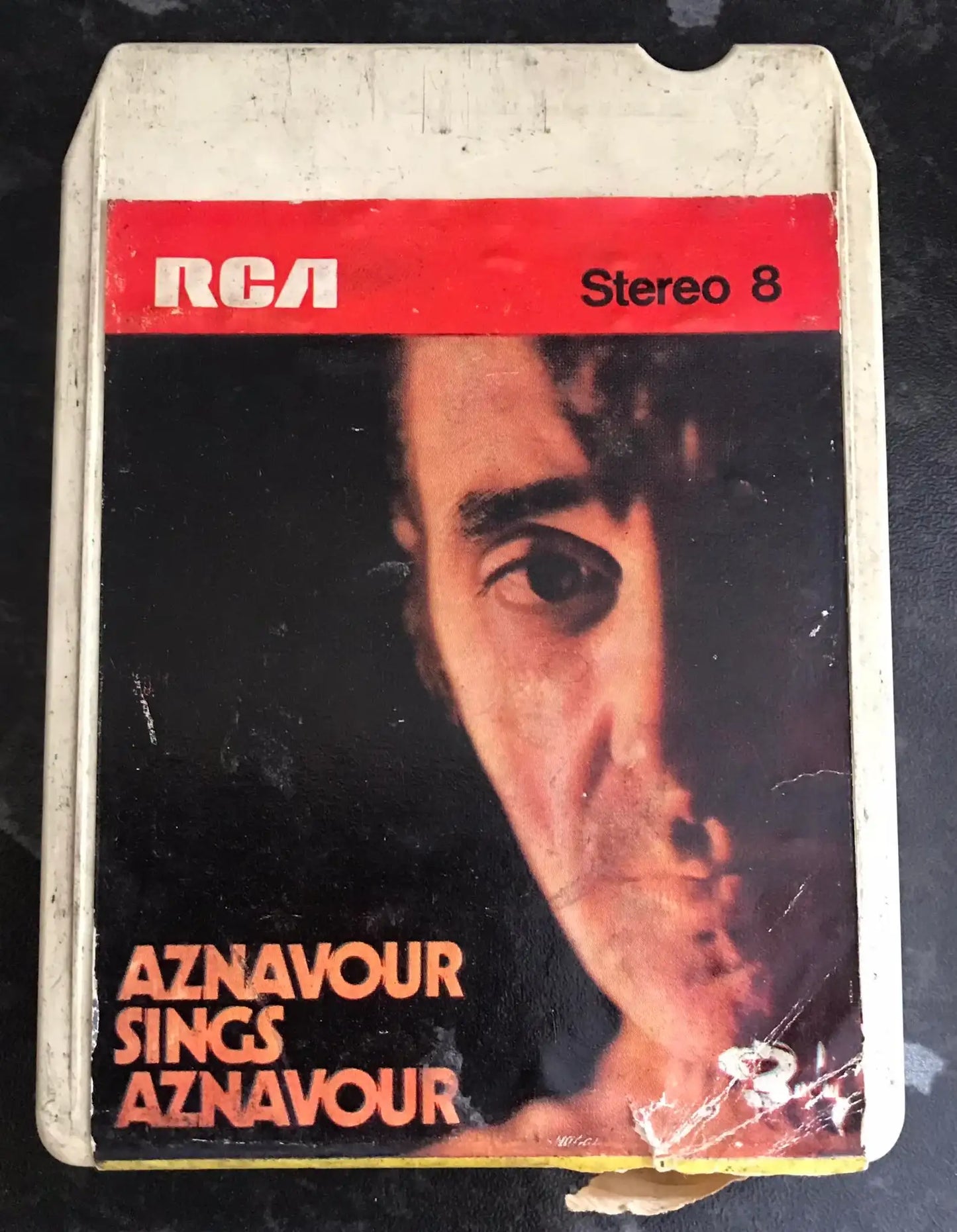 8 Track Stereo, Aznavour Sings Aznavour Cartridge, RCA, Vol 1 Magretro
