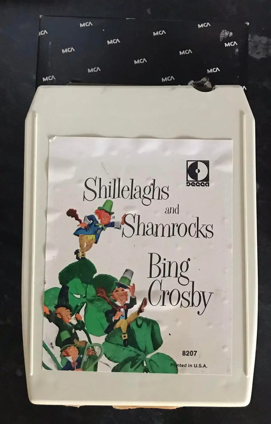 8 Track Stereo, Bing Crosby, Shillelaghs & Shamrocks, Vintage Cassette Magretro