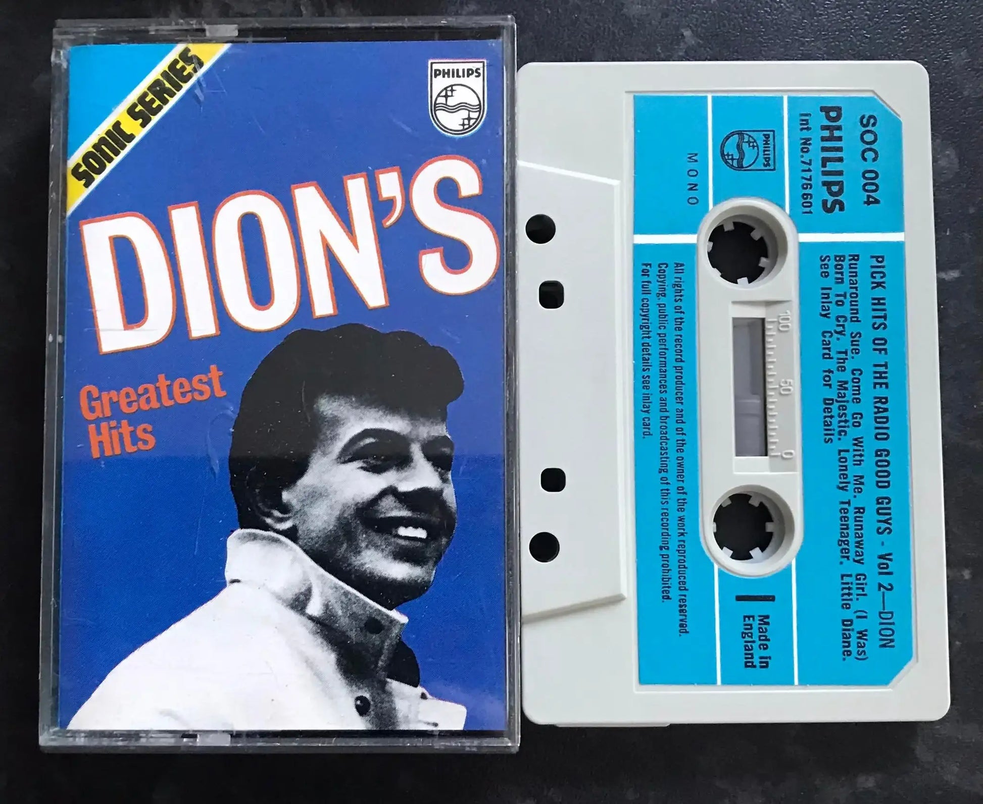 Dion's Greatest Hits, Pick Hits of the Radio Good Guys, Vol 2, SOC 004 Magretro