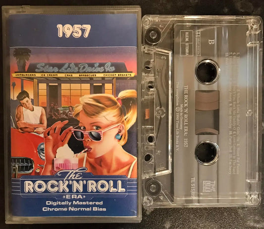1957, The Rock 'N' Roll Era Album, Time Life Music, TL 515/09, Vintage Cassette Magretro