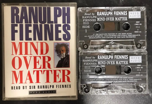 Ranulph Fiennes, Mind over Matter Audiobook, reed 101, Vintage Cassette Magretro