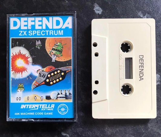 Defenda (Working), ZX Spectrum, by Interstella (ULTRA RARE) Magretro