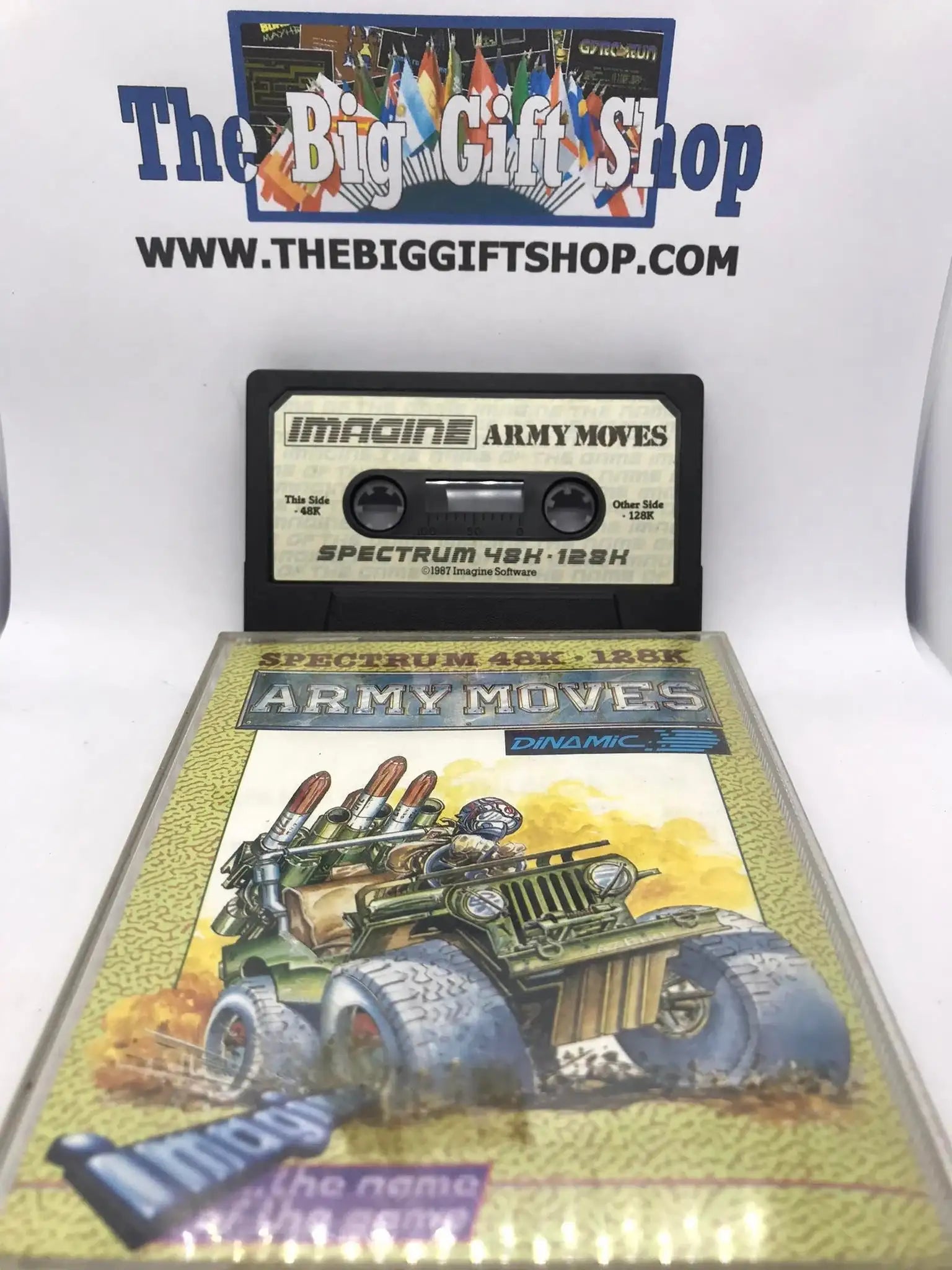 Army Moves, ZX Spectrum by Imagine Software, WORKING Magretro