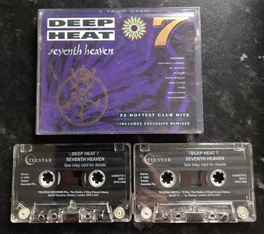 Deep Heat 7, Seventh Heaven Double Album, Telstar, STAC 2422 Magretro