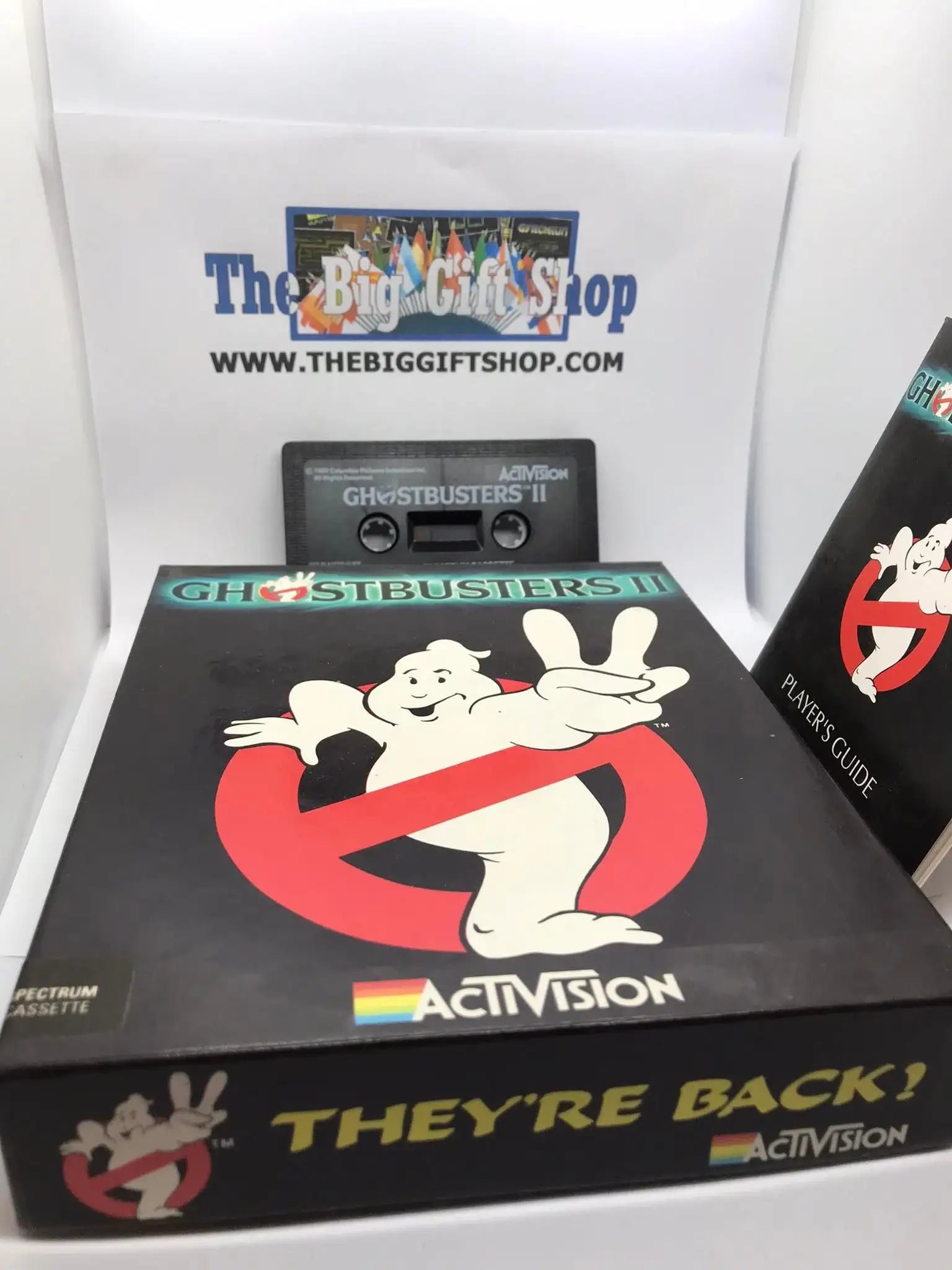 Ghostbusters II, ZX Spectrum by Activision Software, small dual box release Magretro