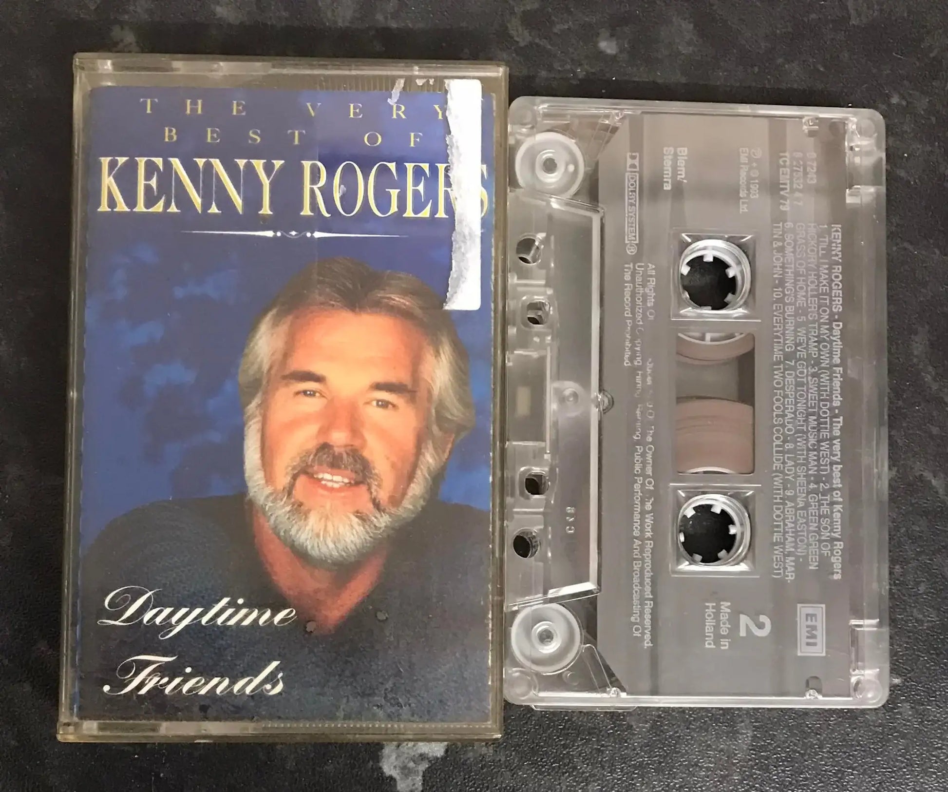 The Very Best of Kenny Rogers, Daytime Friends Album, EMI, TCEMTV 79 Magretro