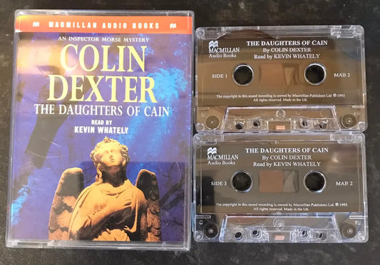 The Daughters of Cain Audiobook, Colin Dexter, Macmillan Audio Book, MAB2 Magretro