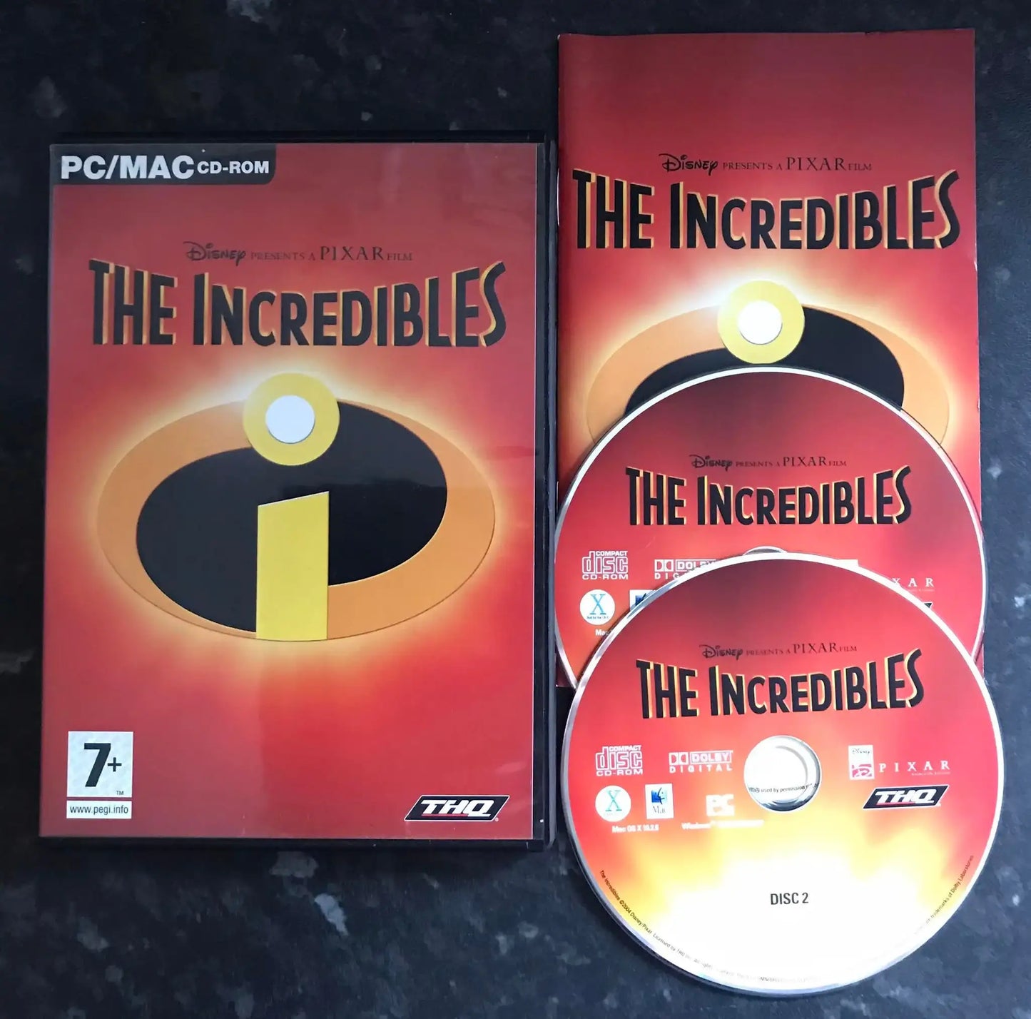 The Incredibles, UK, Pal, PC Game Magretro