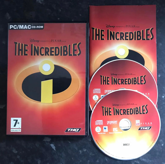 The Incredibles, UK, Pal, PC Game Magretro