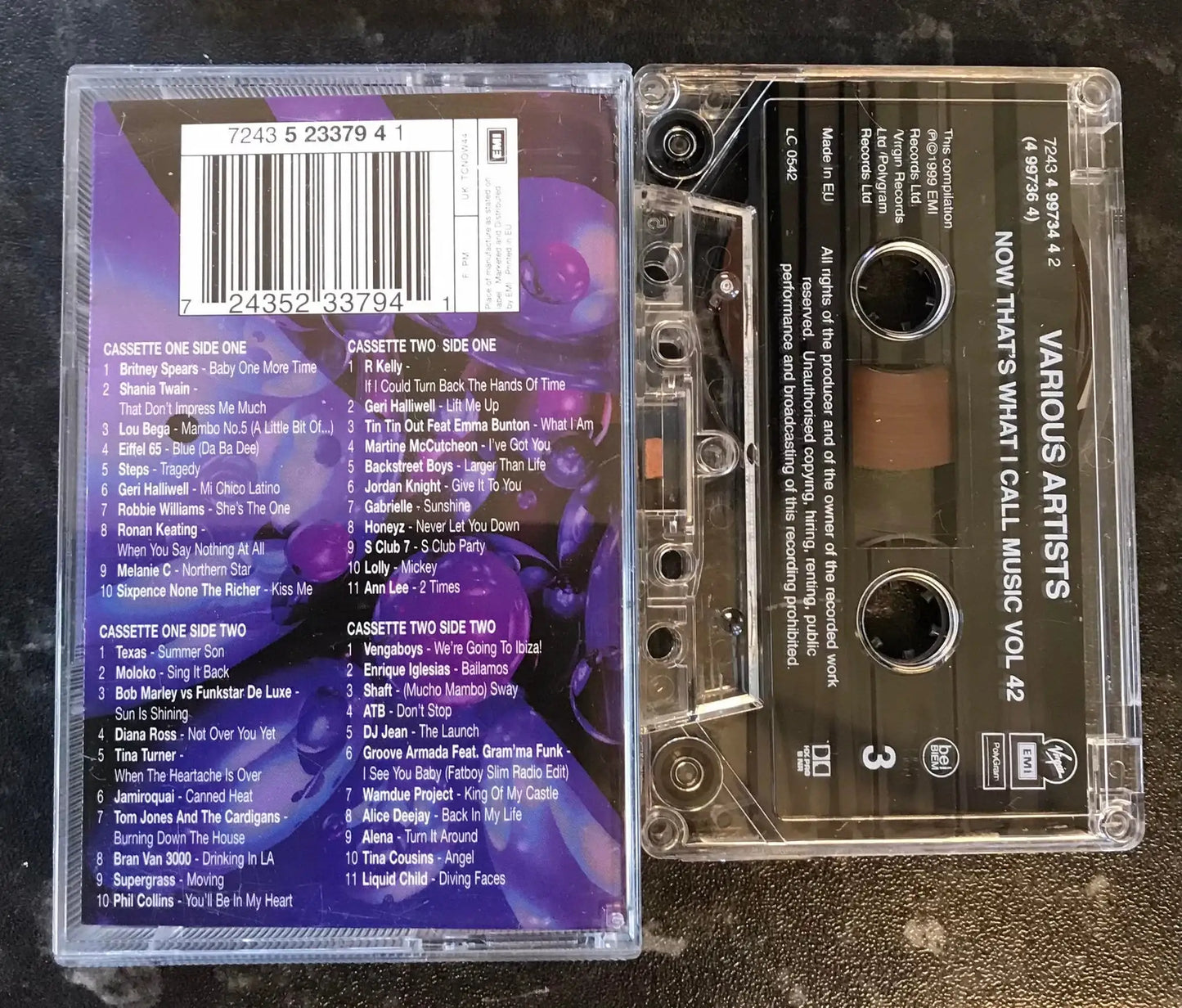Now That's What I Call Music Vol 42, Cassette Two, Virgin, 7243 4 99734 4 2 Magretro