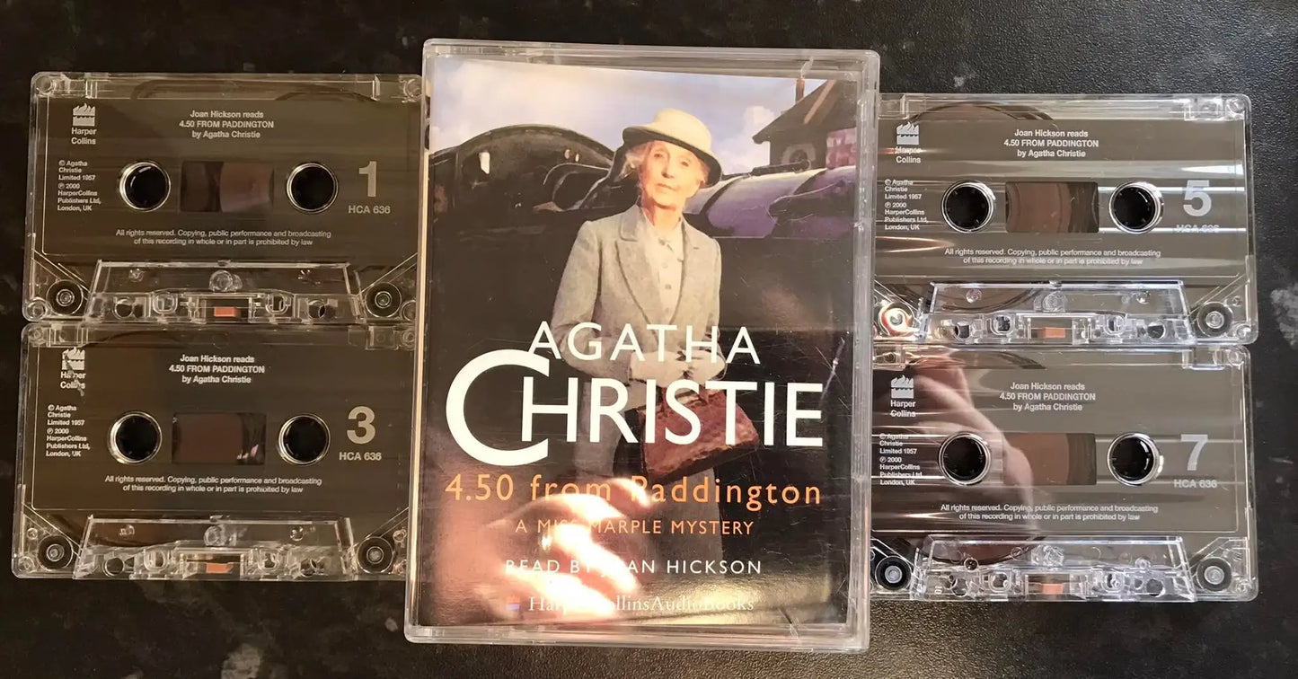 4.50 From Paddington Audiobook, Agatha Christie, HCA 636 Magretro