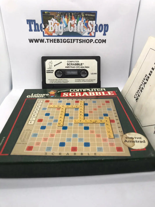 Computer Scrabble (Leisure Genius), CPC 464 / 664 Leisure Genius Magretro