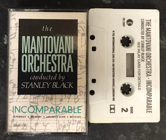 The Mantovani Orchestra, Incomparable Album, ce2357, K-Tel, Vintage Cassette Magretro