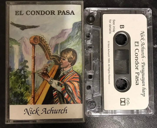 El Condor Pasa, Nick Achurch, Paraguayan Harp, NEA 1, Vintage Cassette Magretro