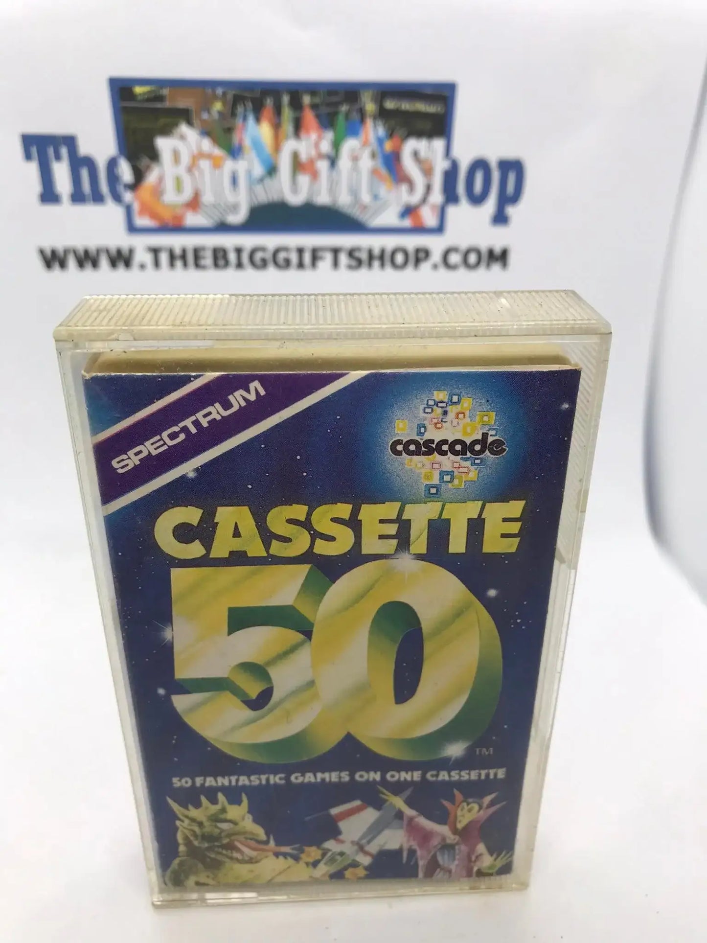 Cassette 50 Game Compilation by Cascade, ZX Spectrum, WORKING Magretro