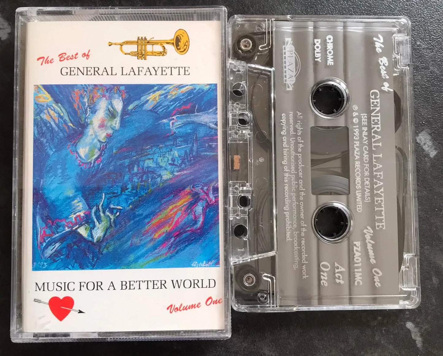 The Best of General Lafayette Volume One Album, Plaza, PZA011MC Magretro
