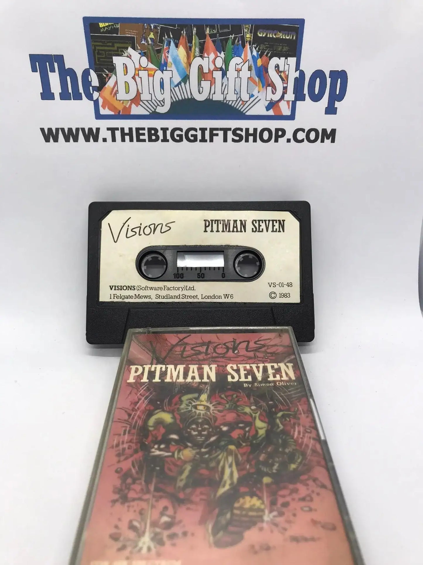 Pitman Seven (Tested Working), ZX Spectrum, Released by Visions Software Magretro