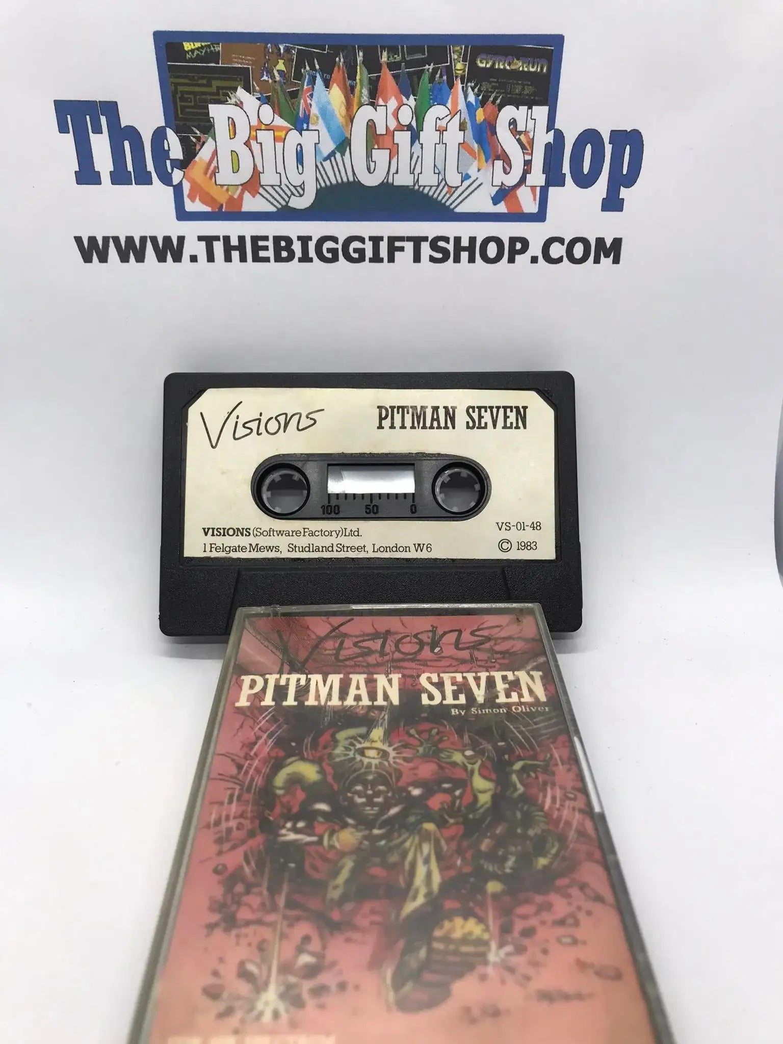 Pitman Seven (Tested Working), ZX Spectrum, Released by Visions Software Magretro