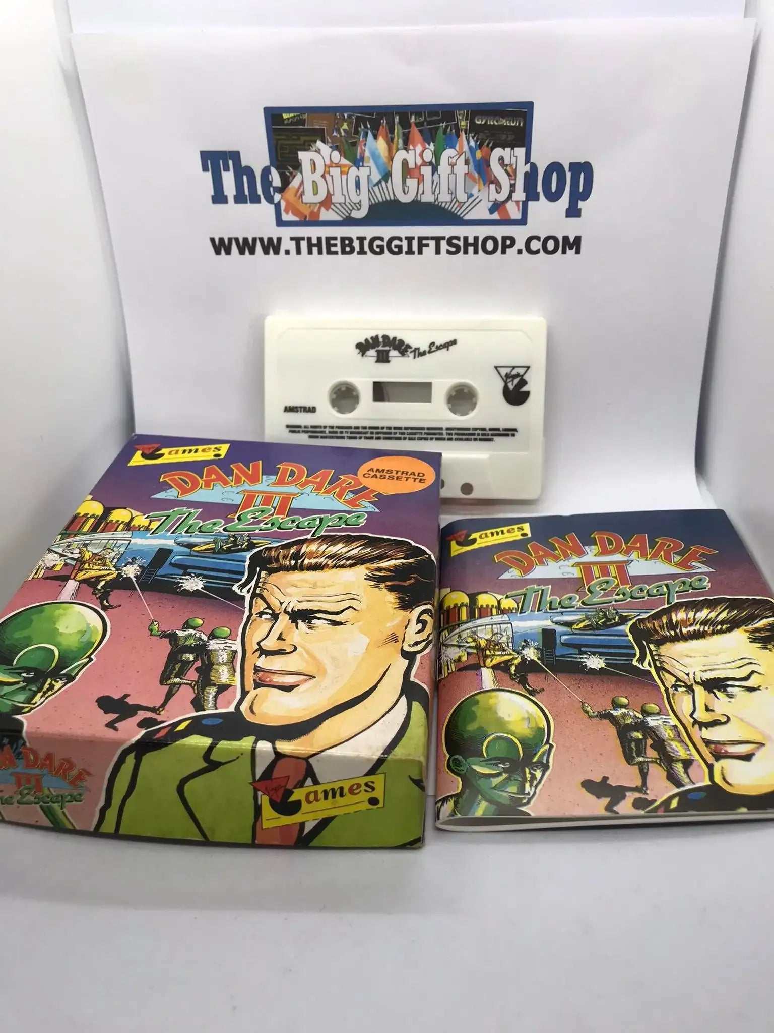 Dan Dare III: The Escape, CPC 464 / 664 Released by Virgin games Ltd Magretro