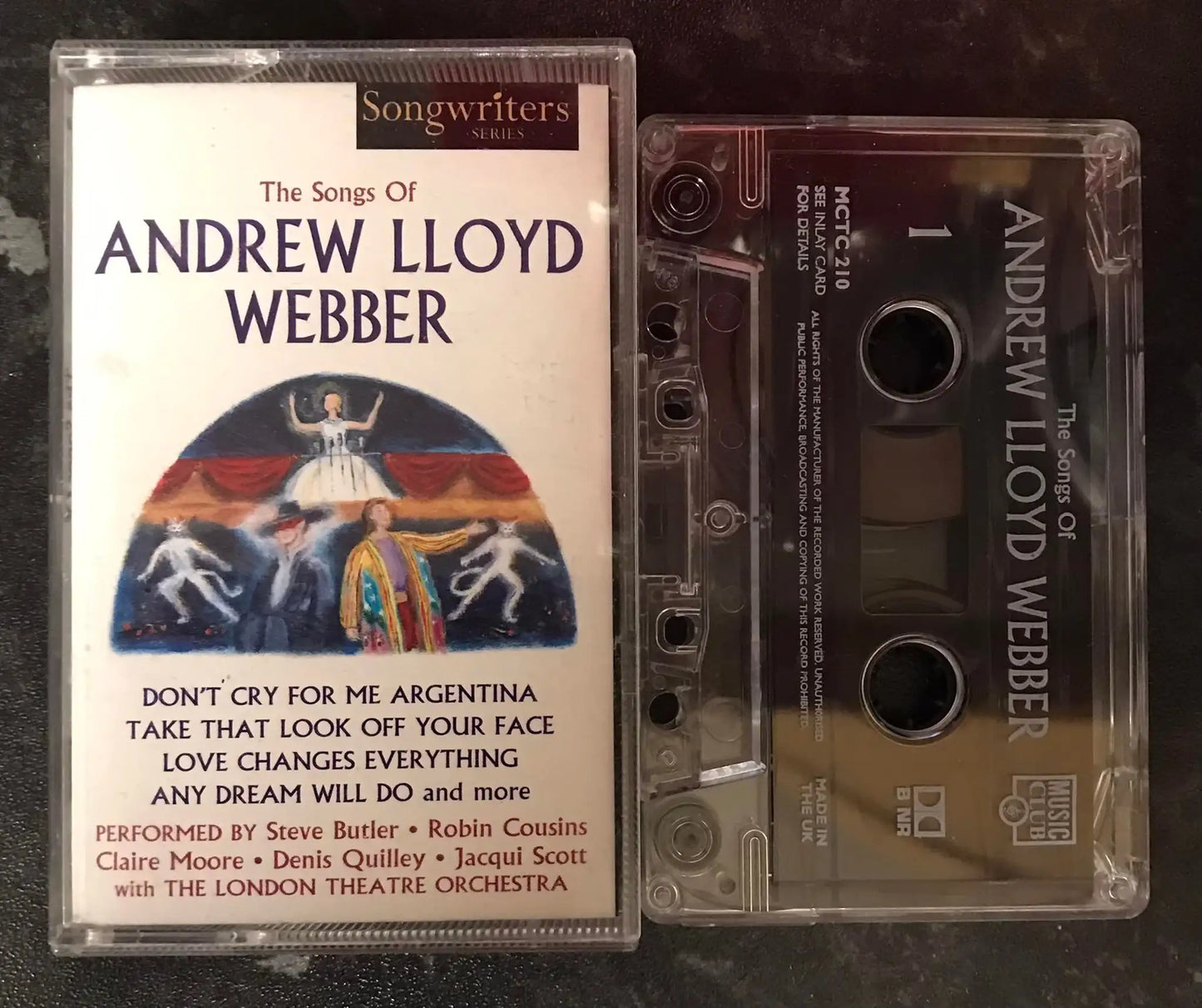The Songs of Andrew Lloyd Webber, Music Club, MCTC 210 Magretro