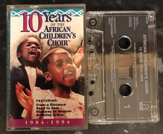 African Children's Choir, Ten Years 1984 to 1994, ALC029, Vintage Cassette Magretro