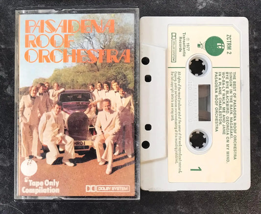 Pasadena Roof Orchestra Album, Transatlantic Records, zctrm 2, Vintage Cassette Magretro