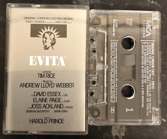 Evita, Original London Cast Recording Album, MCA Records, MCGC 3527 Magretro
