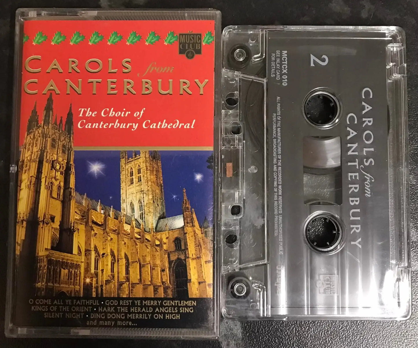 Carols from Canterbury, The Choir of Canterbury Cathedral, MCTCX 010 Magretro
