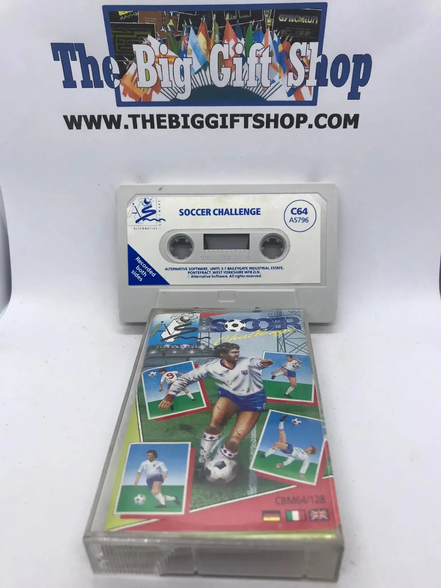 Soccer Challenge, C64 Game, by Alternative Software, RARE, WORKING Magretro