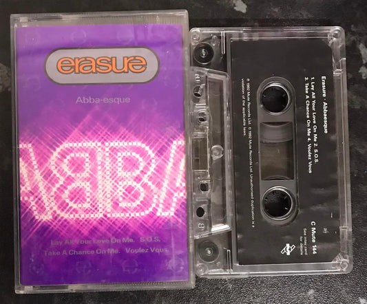 Erasure, Abbaesque Album, Mute, C Mute 144, Vintage Cassette Magretro