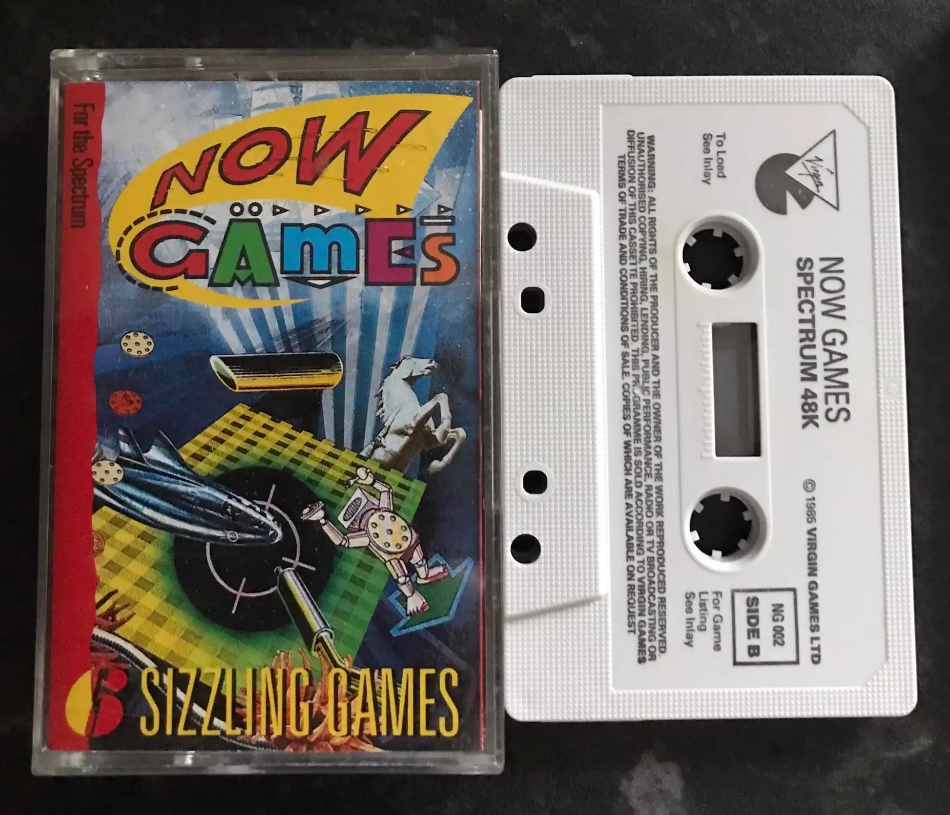 Now Games by Virgin Media, ZX Spectrum Game Magretro